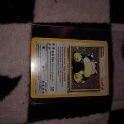 Snorlax  Foil CardSeries 1 1999 Mint Condition 