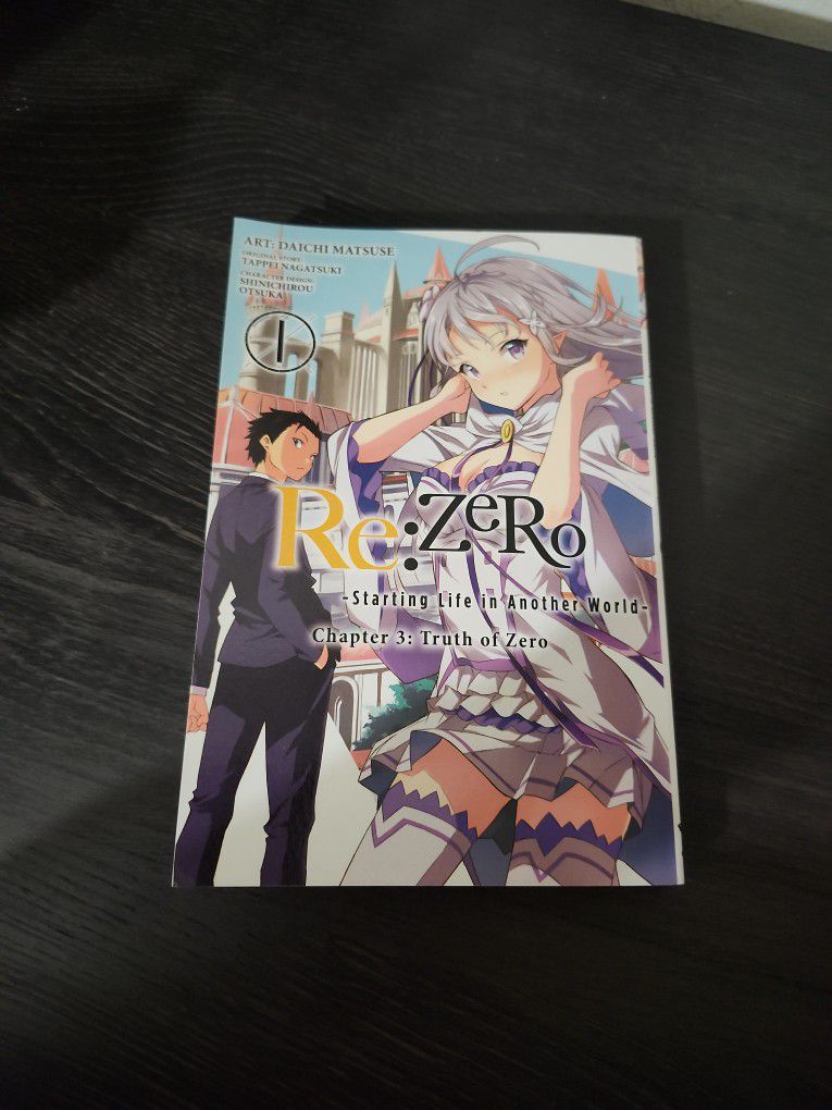 Re:Zero Starting Life In Another World Chapter 3: Truth Of Zero Vol 1