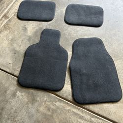 Black Auto Floor Mats For Sedan