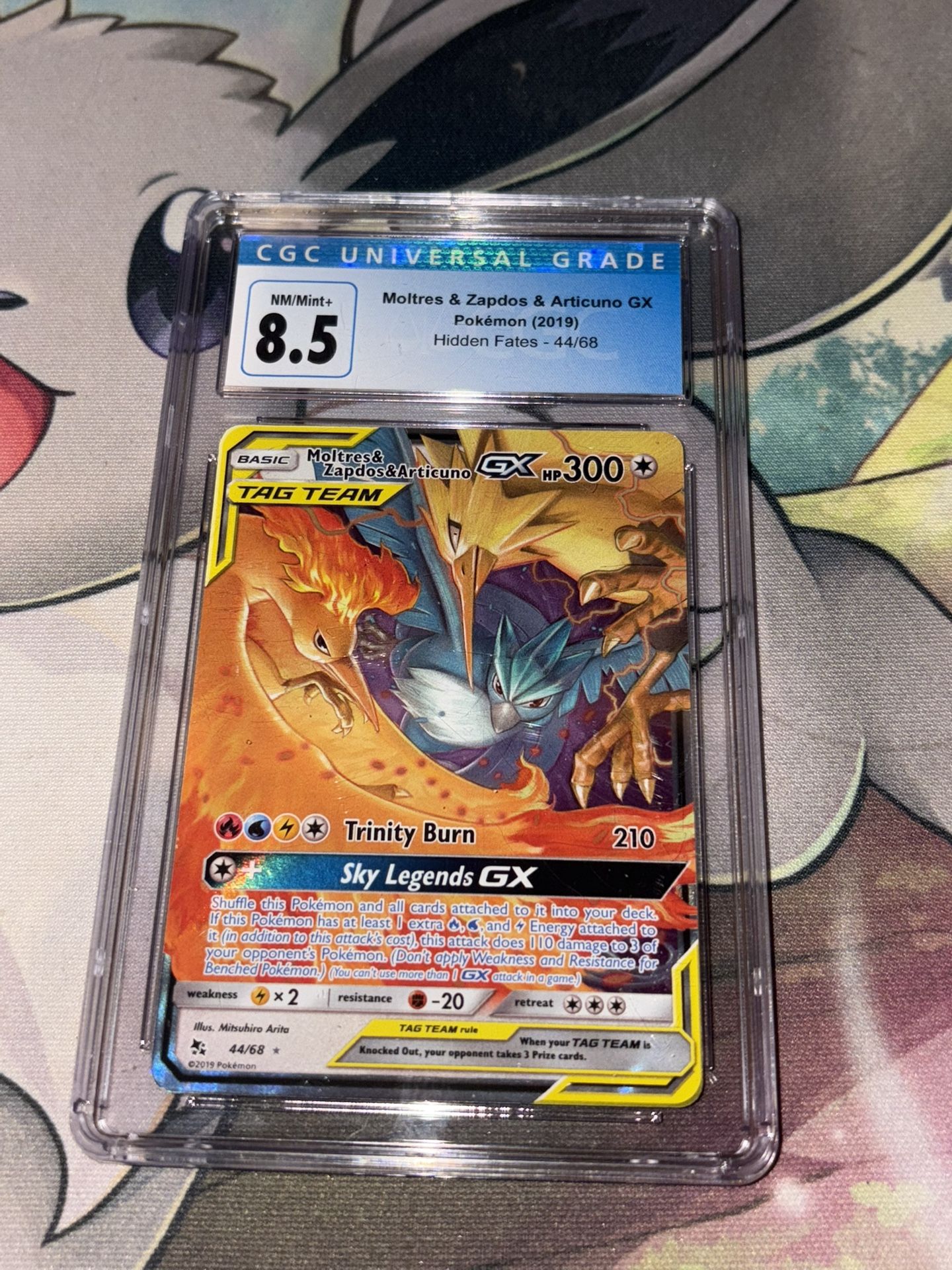 Pokemon Tag Team Legendary Birds CGC 8.5