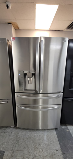 LG 4‑Door French Door Fridge – Stainless, Ice & Water