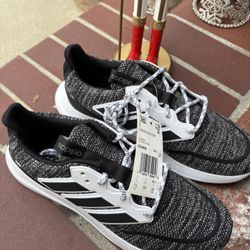 Men’s Adidas Energy Falcon Black Running Shoes Size 7.5