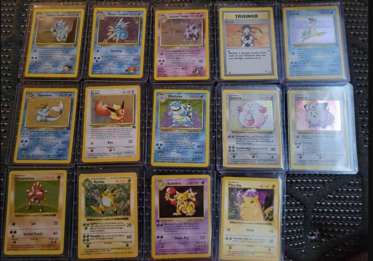 SHADOWLESS WOTC POKEMON VINTAGE