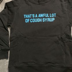 Classic Blue Awful Lot of Cough Syrup Hoodie 