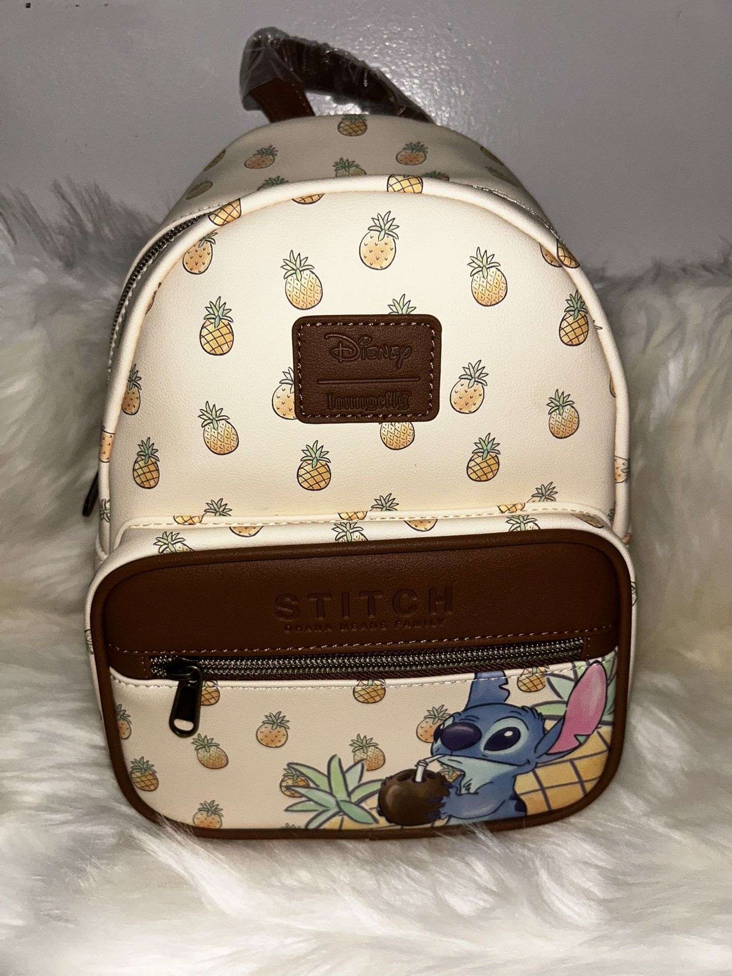 Loungefly Disney Lilo & Stitch Pineapple Mini Backpack 