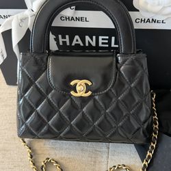 Mini Kelly Gold Hardware Handbag Purse 