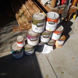 Paint, Indoor, Outdoor Water Based Paint. We Do Not Ship.  Sold Individually At $1/can. 