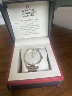 Two Tone Swiss Military Watch