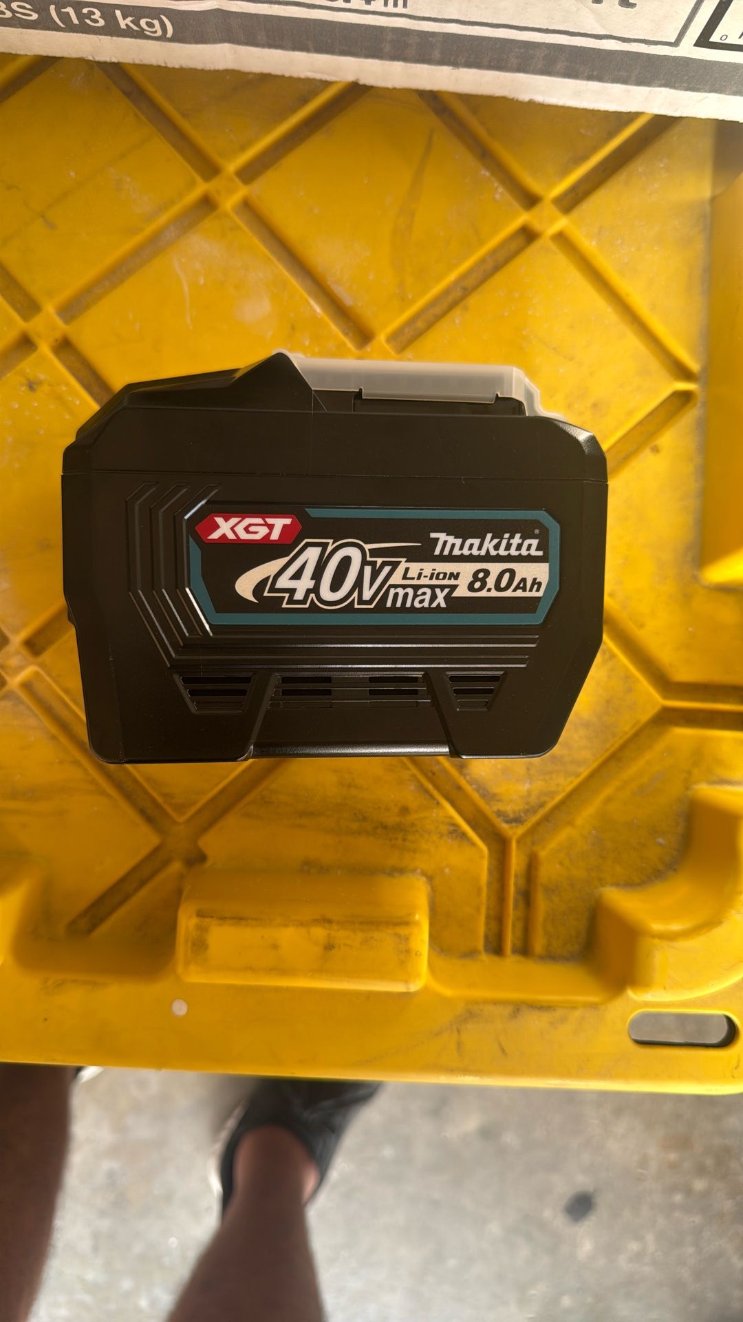 New Makita Charger and Battery