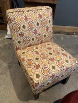 Armless Accent Chair.  Only $20