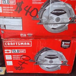 NEW Craftsman 7¼" Circular Saw - 13.0 AMP 