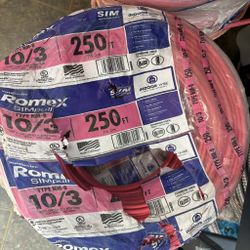 New Romex Wire 10/3