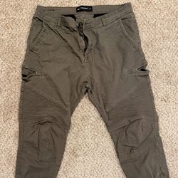 Khaki Green Urban Joggers