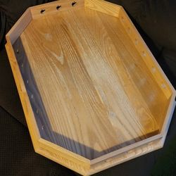 Oak Lazy susan for kitchen table