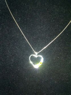 Sterling silver necklace realstones