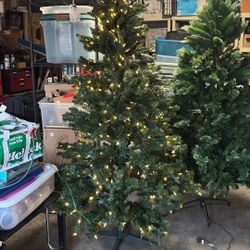 7 Ft Lit Christmas Tree 