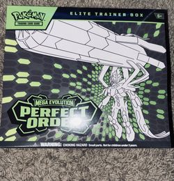 🔥POKÉMON PERFECT ORDER ELITE TRAINER BOX – NEW SEALED 🔥