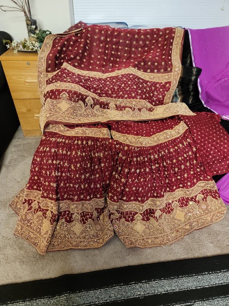 South Asian Bridal Dress (One time Use) Excellent Condition