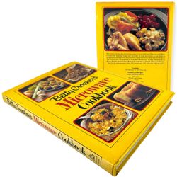 Betty Crocker Microwave Cookbook 1981 HC Random House Vintage Recipes