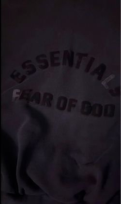 Essentials and denim tears