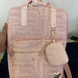 New Juicy Couture Pink Backpack 