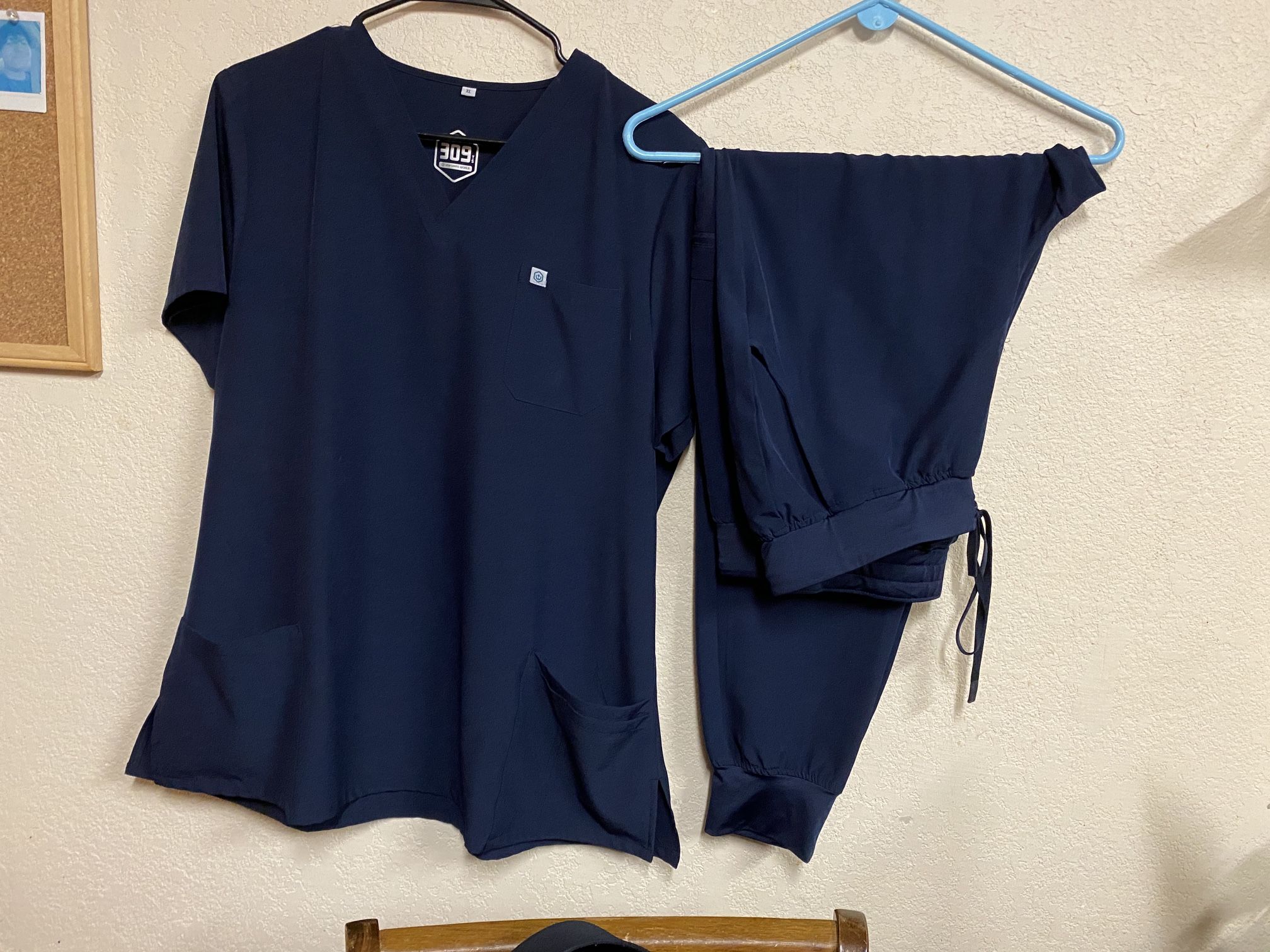 3 Sets Of Navy Women’s Jogger Scrubs Xl