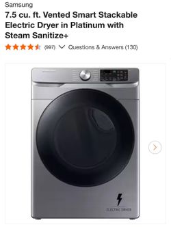Stacked Washer/Dryer
