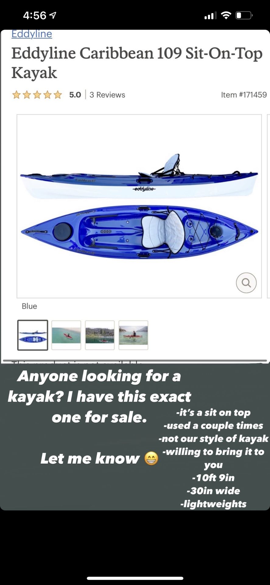 Eddyline Kayak