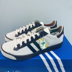 Brain Dead × adidas Originals Forest Hills Cream White Men's Sz 10  JR7943