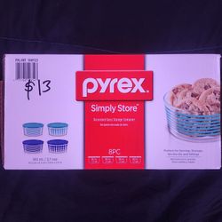 Pyrex Glass Storage Container