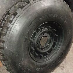 Good year Wrangler MT military tires