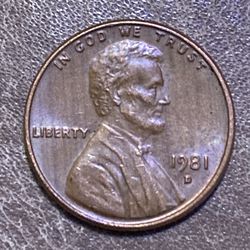 1980 Denver Minted 🪵 Penny 