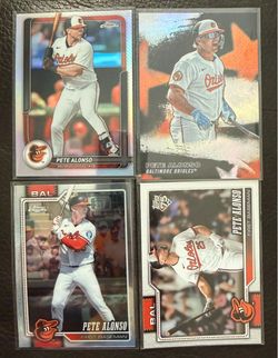 Pete Alonso Trading Cards Lot