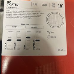 Evan’s Drum Head  15”