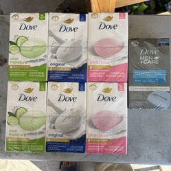 Dove 6 Packs $7; 4 Packs $5