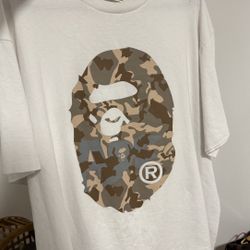 Bape Shirt White Camo
