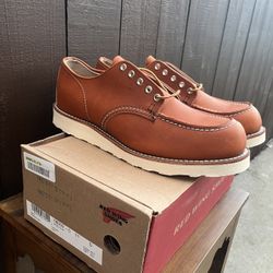 Red Wing 8092 SHOP MOC OXFORD in Oro Legacy  SIZE 11