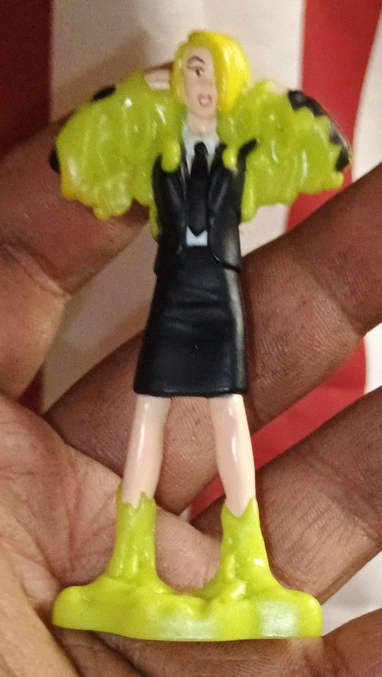 Vintage 2002 Burger King Kids Meal Men in Black II Toy Slime Girl