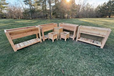 Cedar planters
