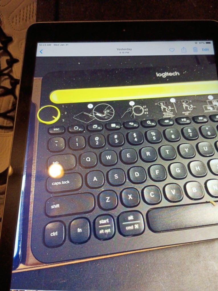LOGITECH BLUETOOTH MULTI- DEVICE KEYBOARD MODEL K480
