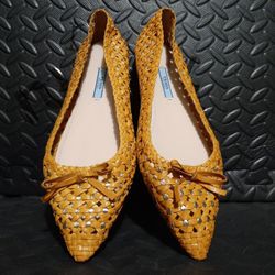 PRADA Calzature Donna woven leather slip-on PRADA size 38 US size 8