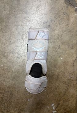 Evo shield leg guard for righties and lefties.