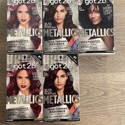 Got2b. Hair Color 5 Boxes For $20