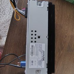Alpine car stereo
