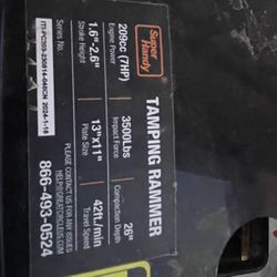 Super handy Tamping Rammer 