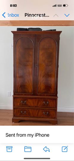 English Wood Wardrobe