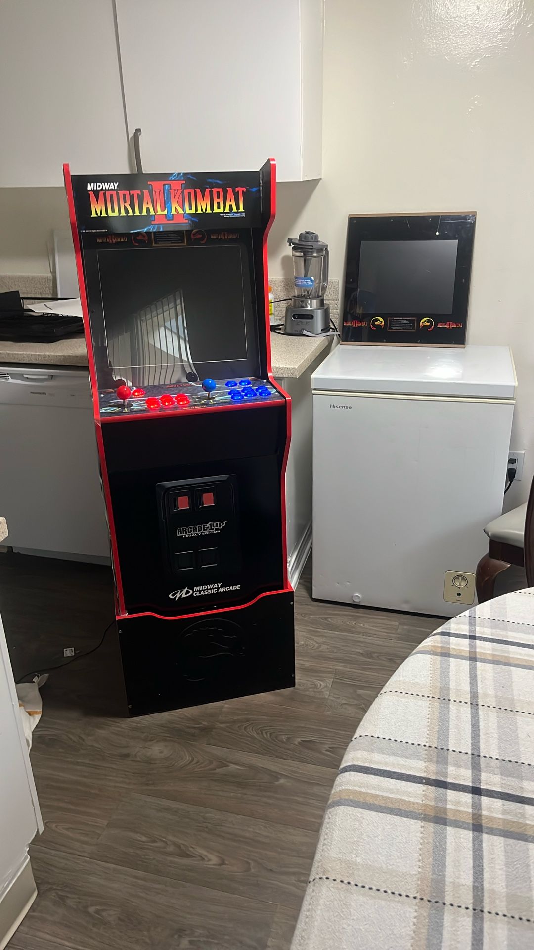 Mortal Combat 2 Midway Arcade Game Model Number 1061