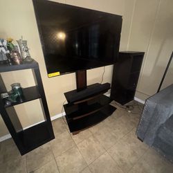 Entertainment Stand and cubbies/shelves