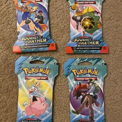 Pokémon Cards Journey Together Booster Pack — ULTRA RARE HARD TO FIND!!