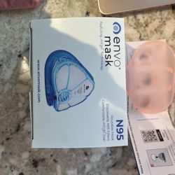 Envo  N95 Mask With Pink Shield 